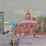 Ст. Басманная ул., 1998, 60х60, х.м.